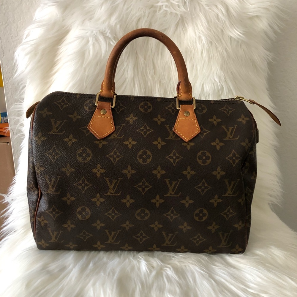 Authentic LV Monogram Speedy 30